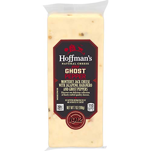 Hoffman's Ghost Pepper Monterey Jack Cheese, 7 oz Wrapper