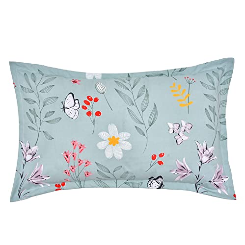 Image of Amazon Brand - Umi Super Soft Brushed Microfiber Cotton Pillow Covers, 2 Piece Pillow Covers(Not Pillow),Flange on Edges Pillow Covers 17X27(inches) 43X68(CM)