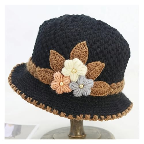 Casquette quotidienne pour femme en maille tissée et polaire