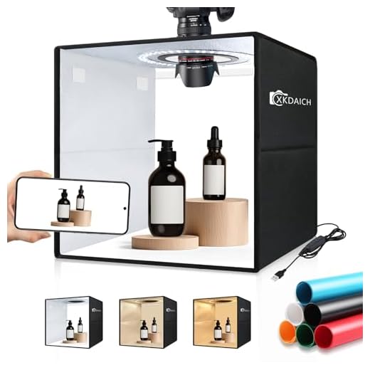 Portable 12x12 Inch Photo Studio Box