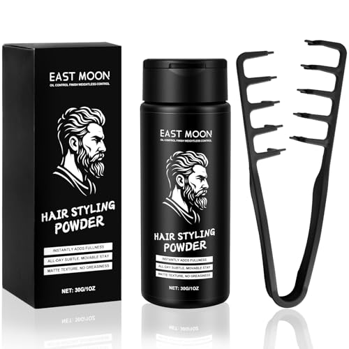 Beugo Polvere di texture per capelli da uomo 30 g Nero, Matte, Tenuta lunga durata