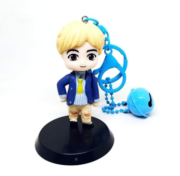 Trunkin BTS BT21 JIN RJ Bangtan Boys Height - 7cm Action Figure with Keyring Set A (B0915SZ47F) Amazon Price History, Amazon Price Tracker