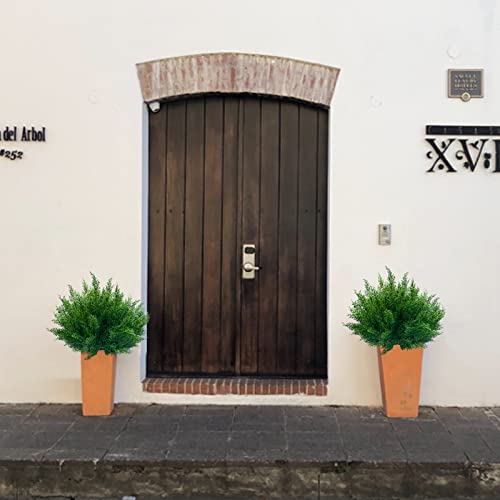 Jiftok Artificial Flowers Fake Plants For Outdoor, 20Pcs Outdoor Artificial Plants Uv Resistant For Home Decor Indoor, Faux Greenery Shrubs Plastic Flowers For Office Kitchen Garden Porch(Pine Branch) #TOP5