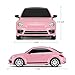 RASTAR Beetle Remote Control Car, 1:24 Scale Beetle RC Toy Car for Kids, Pink Beetle