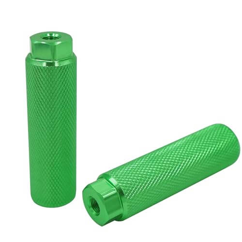 YMWALK 2 Pièces Repose-Pieds de Vélo Antidérapants, Pédales Vélo Aluminium 100mm - Compatible 3/8