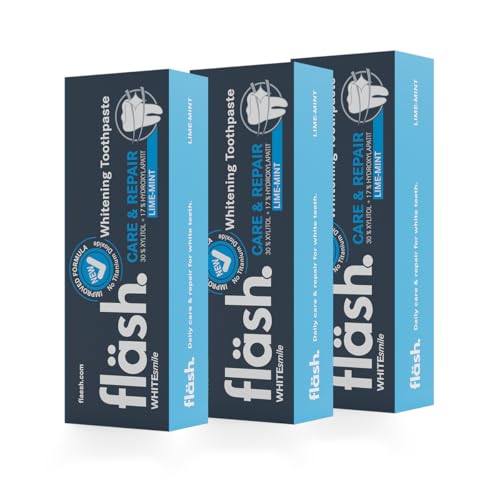 fläsh Limette-Minze: Whitening Zahnpasta |...