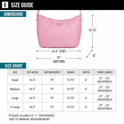Image of Reebok Womens Crossbody Bag - Lightweight Stylish Nylon Quilted and Non-Quilted Everyday Crossbody Sling Bags for Women