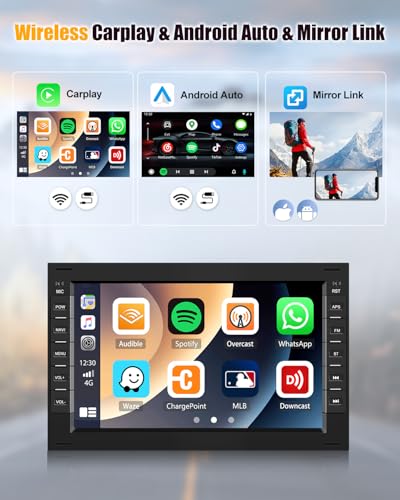 Autoradio Golf 4 Android 15 CAMECHO double Din écran tactile