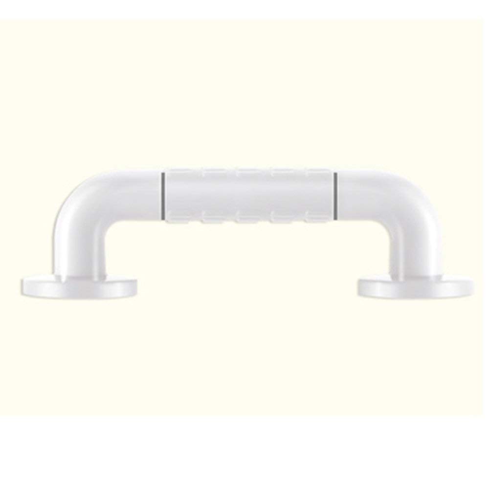 Barra di sostegno in acciaio inox, antiscivolo, per anziani e disabili, con braccioli, supporto sicuro per bagno e WC, lunghezza 30 cm