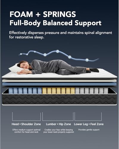 King size memory foam mattress