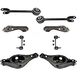 PBZPBZX Control Arm Kit Suspension Assembly Rear Left Driver Right Passenger Upper Lower Side Mild Steel All for Nissan for Murano 3.5L 2009-2014 2700-321544 CMS301011