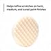 Perfect-It 3M Foam Compounding Pad, 05737, Inset, Single Sided, Hook and Loop, 8 in , White