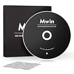 Mwin CD Cleaner Disc for CD Player, Safe and Effective Laser Lens Cleaning Disc with Microfibre Cloth, Lens Cleaner Set for Car and Home CD/VCD/DVD Player