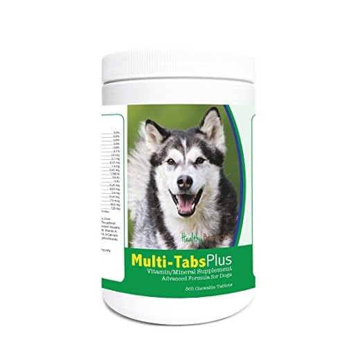 Healthy Breeds Alaskan Malamute Multi-Tabs Plus Chewable Tablets 365 Count