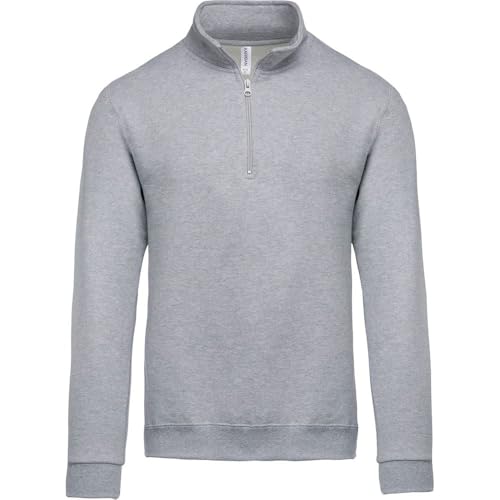 Sweat-Shirt col zippé Kariban idéal pour vos sorties en plein air et journées casual