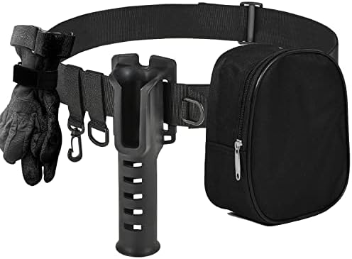 Fishing Waist Belt Rod Holder Adjustable Belts Outdoor Lure Fishing Tool Spinning Casting Pole Holder Accessories storage bag