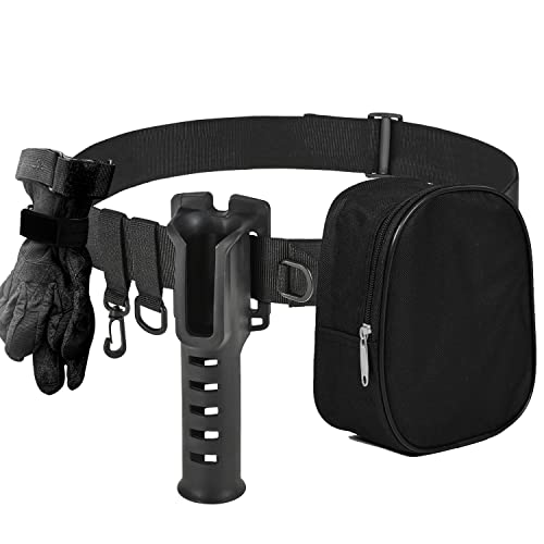 Fishing Waist Belt Rod Holder Adjustable Belts Outdoor Lure Fishing Tool Spinning Casting Pole Holder Accessories Storage Bag #TOP2
