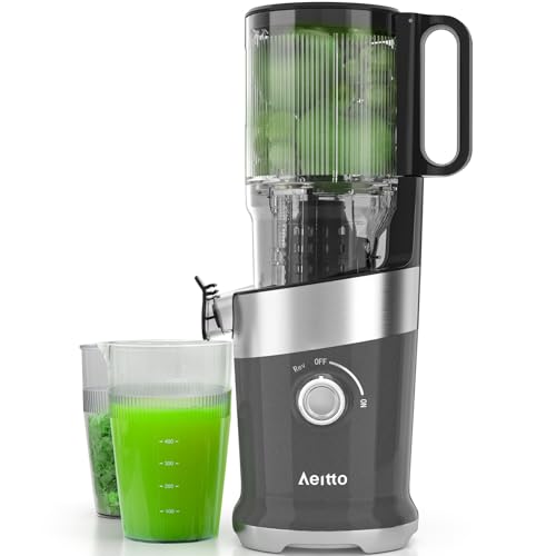 Image of Aeitto Slow Masticating Juice Extractor Machine Easy to Clean, High Juice Yield