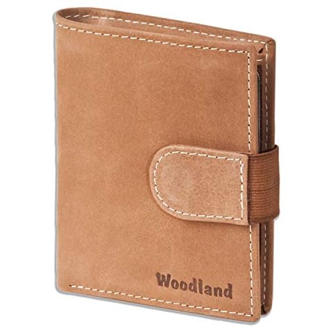 Billetera Woodland Super-compacta con XXL tarjeteros para 18 tarjetas Cover