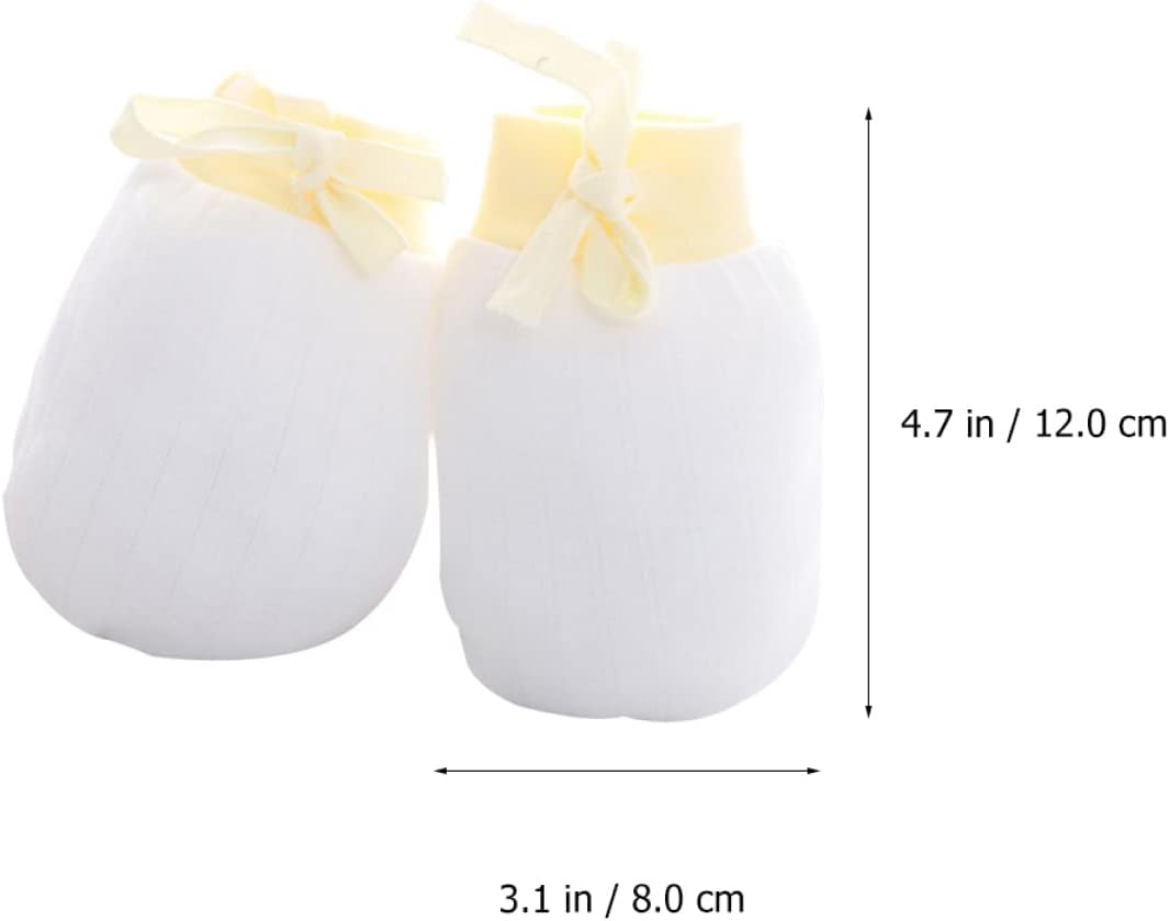 CALLARON Anti Scratch Gloves No Scratch Gloves Gloves Stop Finger Anti Thumb Glove Newborn Gloves Teething