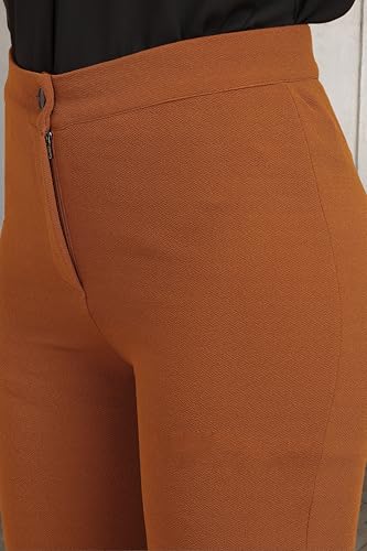 Image of POPWINGS Casual Solid Polyester Solid Crop Top and Trouser Co-Ord Set for Women | Stylish Western Co-Ord Set for Women | 2 Piece Set for Women