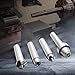 Yunnergo 4Pcs MT2 Wood Lathe Live Center Drive Spur Cup Set with Wooden Box for Wood and Metalworking Lathe
