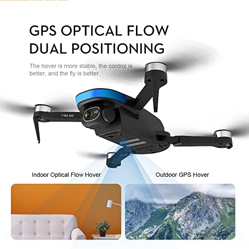 Gps Drones With 4K Hd Camera For Adults Kids Beginners,50 Minutes Long Flight Time,Gps 5G Wifi Fpv Quadcopter With Brushless Motor,Optical Flow Positioning,Auto Return Home,Follow Me,Include 2 Batteries #TOP3