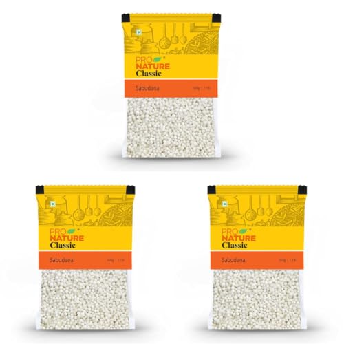 Image of Pro Nature Organic Sabudana 500 grams (Pack of 3)