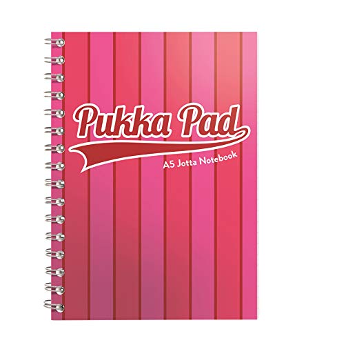 Pukka Pad Vouge A5 Jotta Notitieboek Geperforeerd 80gsm 200pp - Roze