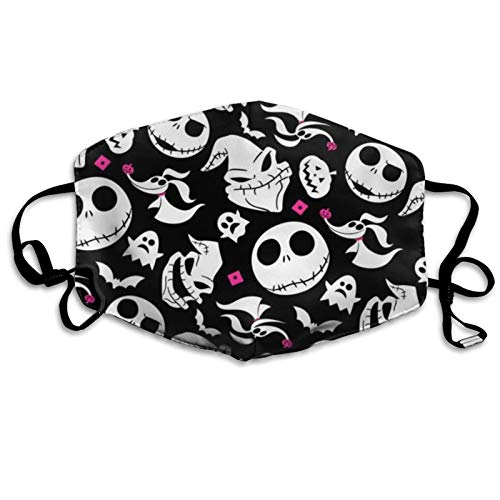 Nightmare Before Christmas Cloth Face C-over Reusable Washable Halloween Outdoor Proof Dust Protection Breathable Balaclavas With Adjustable Ear Loops-4… Nightmare Before Christmas Cloth Face C-over Reusable Washable Halloween Outdoor Proof Dust Protection Breathable Balaclavas With Adjustable Ear Loops-4…