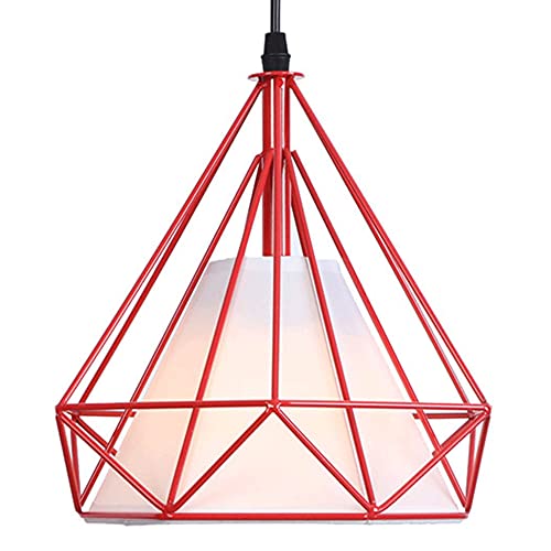 Exquisita lámpara de techo creativa con diseño geométrico para salón