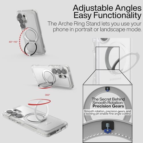 Coque de qualité militaire PLES Arche pour Galaxy S2 Plus avec bague intégrée - 4