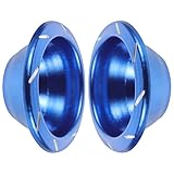 ROMISBABA 2 STÜCK Aluminium Vordergabel Schutzkappen Front Fork Wheel Frame Sliders aus Robustem Aluminiumlegierung für Motorrad Scooter Bike Stoßfestes Motorschutz Zubehör Stilvolle