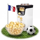 Princess Machine à Pop corn à Air Chaud   Pop corn Sans Huile Ni Graisse   Prêt en 3 min   Cuillère Doseuse, Couvercle Transparent, Ouverture De Recharge   1100 Watts   292986
