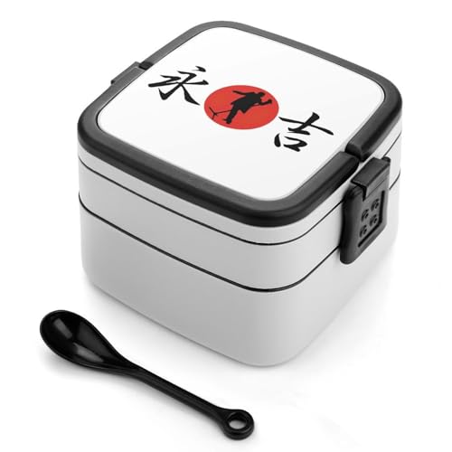 弁当箱 矢沢永吉 ランチボックス 二段 お弁当箱 おべんとう箱 ランチケース 大人用 子供用 学生 仕事 通勤 1000ml