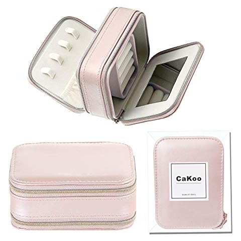 CaKoo Boîte à Bijoux Voyage Rose Cover