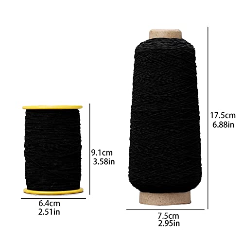Hilo Elástico 0.5mm Negro para Costura y Manualidades miniatura 5
