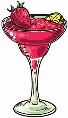 Martini Wooden Fridge Magnet | 3 Inch | Quirky, Cute Kitchen and Bar Décor | Gift for Friends, Housewarming & Birthday Return Gift