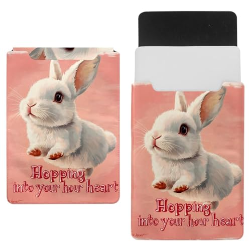 Housse pour ordinateur portable 35,1x25,9 cm Bunny Jump en velours