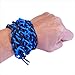 Dog Ball Launcher Handmade Leather Throwing Sling Old Fashioned Slingshot Rock Sling Paracord Balearic Shepherd Sling Handcrafted Braided Roman Greek Throwing Sling (1blue Sling)