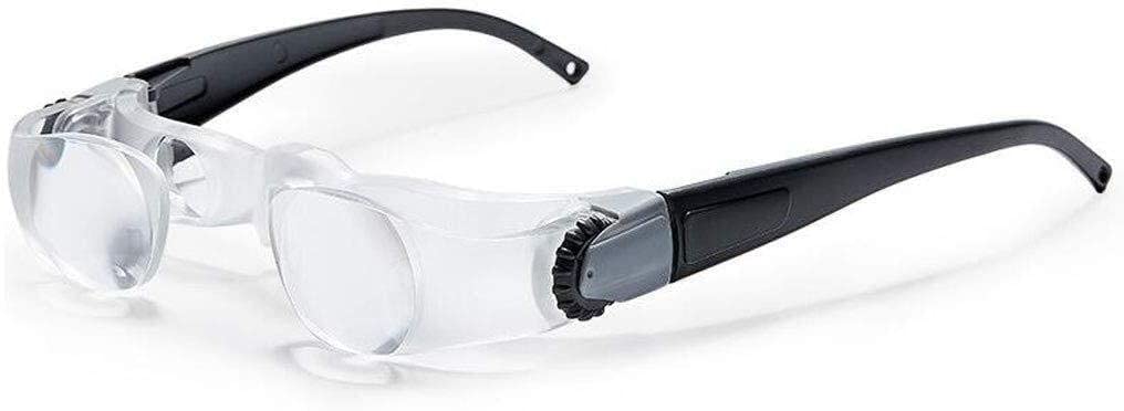 Cuffie con Lente d'Ingrandimento per Schermo 1,5 Volte - 3,8 Volte con Zoom per miopia Lente d'Ingrandimento per miopia HD Lente d'Ingrandimento con Messa a fuo