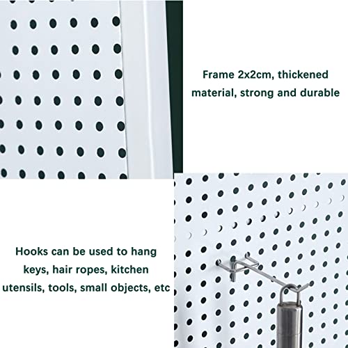 Genérico Estante de Pared para Herramientas, Taladro, Juego de Llaves, Soportes, Paneles y Unidades de Tablero Perforado para Equipamiento de Tiendas minoristas, Almacenamiento y organización del Hog