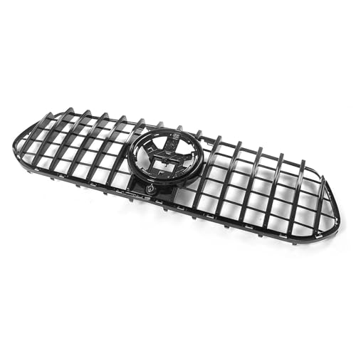 Grille de calandre noire avec trou caméra pour Mercedes Benz Classe GLE W167 GT-R 2020-2023