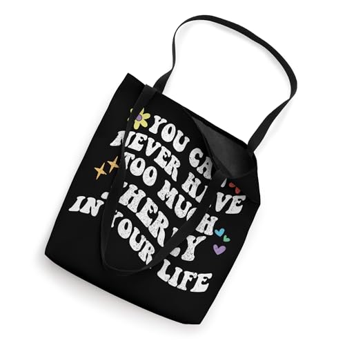 Retro Groovy You Can Never Have Too Much Sherly In Your Life Tote Bag miniatura 2