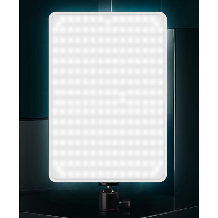 Image of GIFTMAX LED Video Light Panel, 11 Inch, 3200K-6000K Adjustable with Remote Control, for Live Streaming, YouTube, Game Streaming, Video Photography Makeup Artist, Salon(Camera Light)