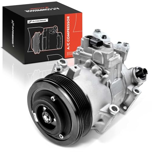 A-Premium Air Conditioner AC Compressor with Clutch Compatible with Toyota Corolla 2011-2013, Matrix 1.8L 2013