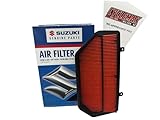 CYCLEMAX One Pack Compatible with Suzuki Air Filter 13780-17K00 Contains One Air Filter and a Funnel