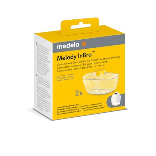 Récipient Medela 150 ml lot de 2 pour tire-lait Melody InBra
