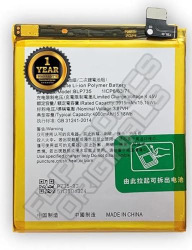 Image of BLP735 Battery for Oppo Reno 2F 2Z PCKM70, PCKT00, PCKM00, CPH1945, CPH1951, PCKM80 Battery with 1 Year Warranty****(U245)