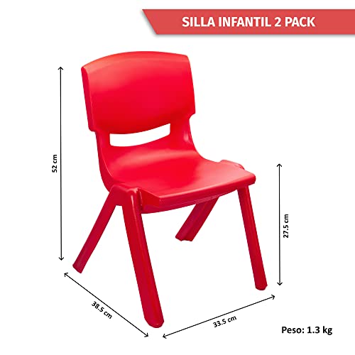 La mejor comparación de Sillas de Plastico para Niños - los más vendidos. 20 Imagen adicional